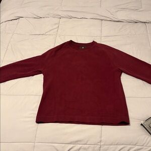 Banana Republic Deep Red Long Sleeve Top